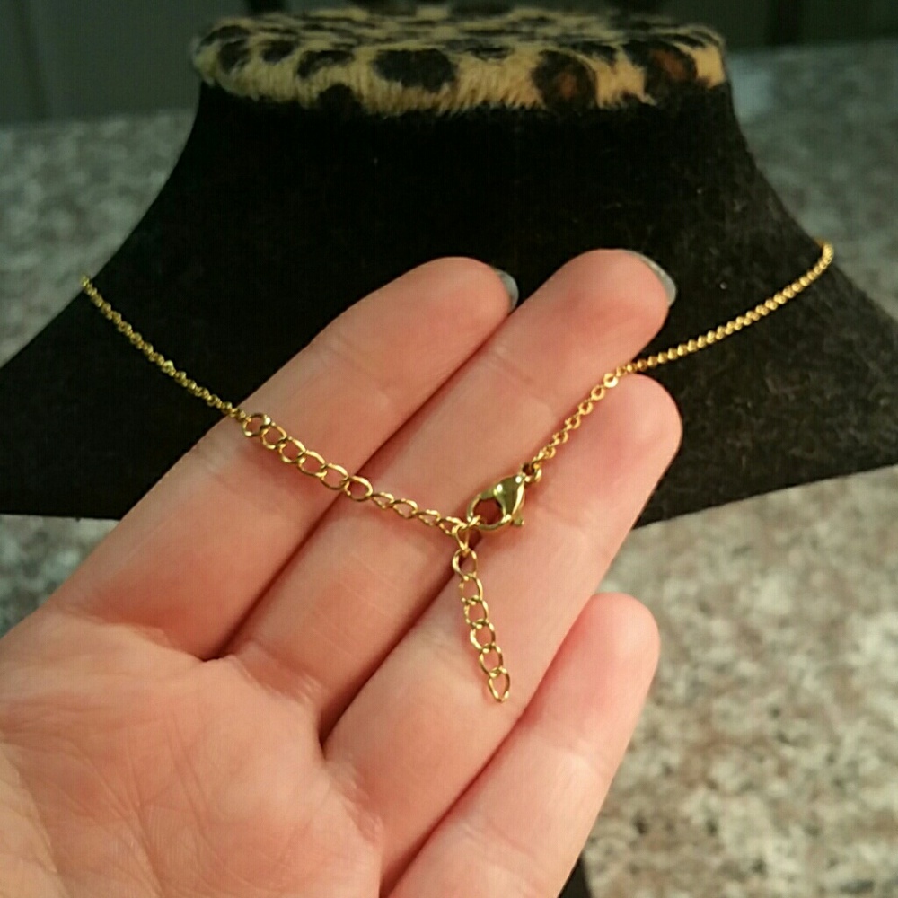 Interlocking Triangle Freedom Necklace - image 5